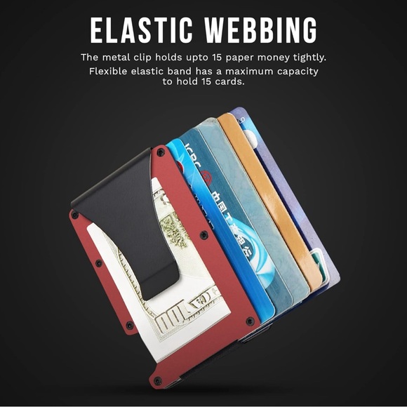 New Smart RFID Blocking Wallet/Card Holder - Picture 7 of 8